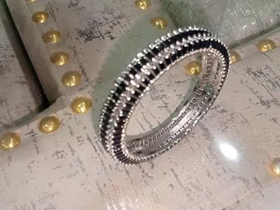 1 Pc Artificial Stones Kara Bangle – Stylish Women’s Jewelry