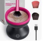 Electric Makeup Brush Cleaner Machine Portable Automatic USB Cosmetic Brush Cleaner Tools For All Size Beauty Makeup Brushes
